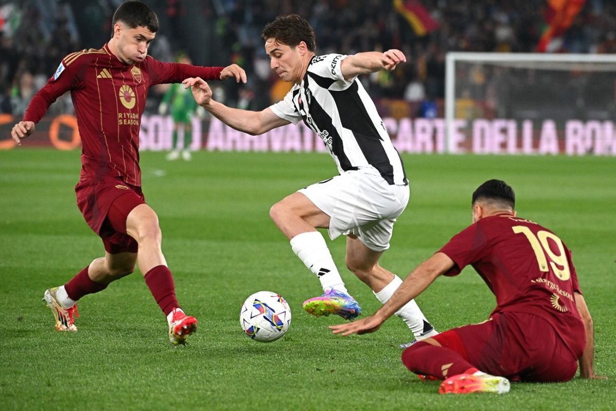 Juventus, Roma vs Juventus, Liga Italia, Klasemen Serie A, Hasil Roma Vs Juventus 1-1, Igor Tudor Lihat Sisi Positif