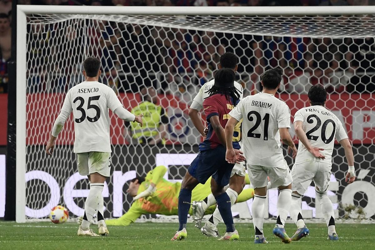 Carlo Ancelotti, Real Madrid, Copa del Rey, Barcelona, Barcelona vs Real Madrid, real madrid, Barcelona Vs Real Madrid, Ancelotti Menyorot Satu Momen di Final