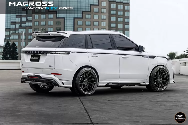 bodykit, Jaecoo J5 EV, modifikasi, Jaecoo J5 EV Pakai Macross Bodykit: Tampilan Makin Berisi