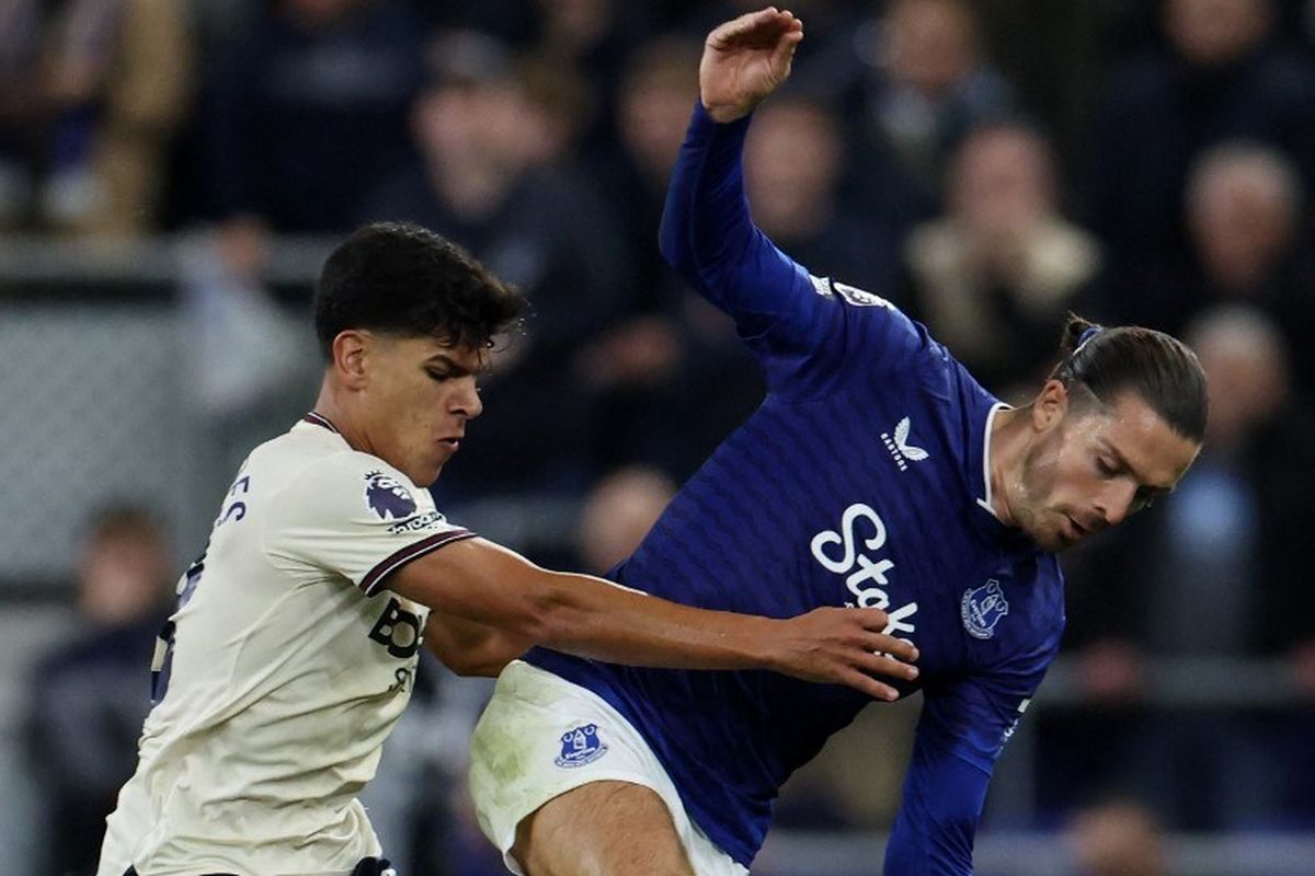 Liga Inggris, everton, Hasil Liga Inggris, Nuno Espirito Santo, West Ham, Hasil Liga Inggris Everton Vs West Ham 1-1: Nuno Datang, The Hammers Imbang