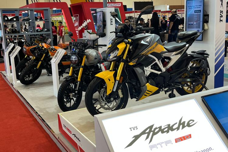 diskon motor, IMOS, TVS Motor Company, IMOS 2025, diskon motor TVS, Promo TVS Motor di IMOS 2025, Ada Diskon hingga Rp 3 Juta