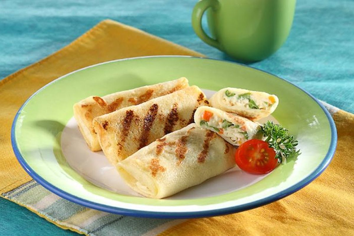 sosis, risol sosis panggang, Resep Risol Sosis Panggang, Camilan Tahun Baru Minim Minyak