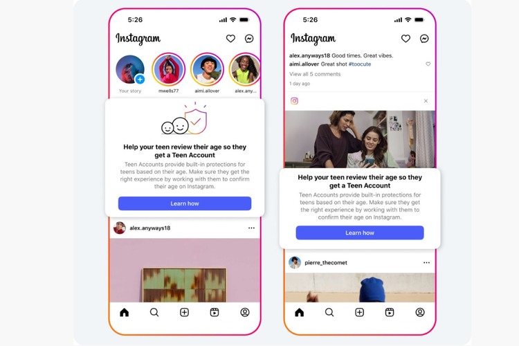 Teens Account, Instagram, teens account, instagram, deteksi usia otomatis, Pengguna Remaja di Instagram Tak Bisa Bohong Lagi soal Usia