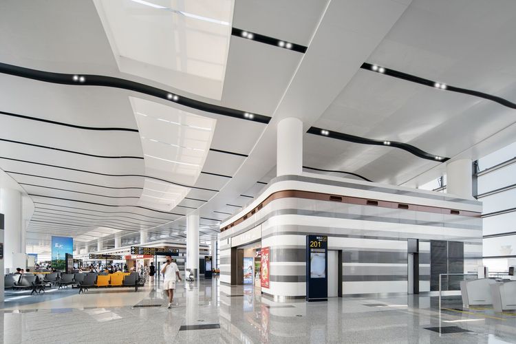 Yantai Penglai Internasional Airport, China, bandara dengan desain terindah di dunia, Bandara Ini Punya Desain Terindah di Dunia, Seperti Apa Bentuknya?