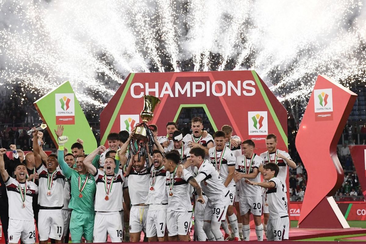 Bologna, Coppa Italia, AC Milan, AC Milan vs Bologna, Hasil AC Milan vs Bologna 0-1, Sejarah Usai Rossoneri Tumbang