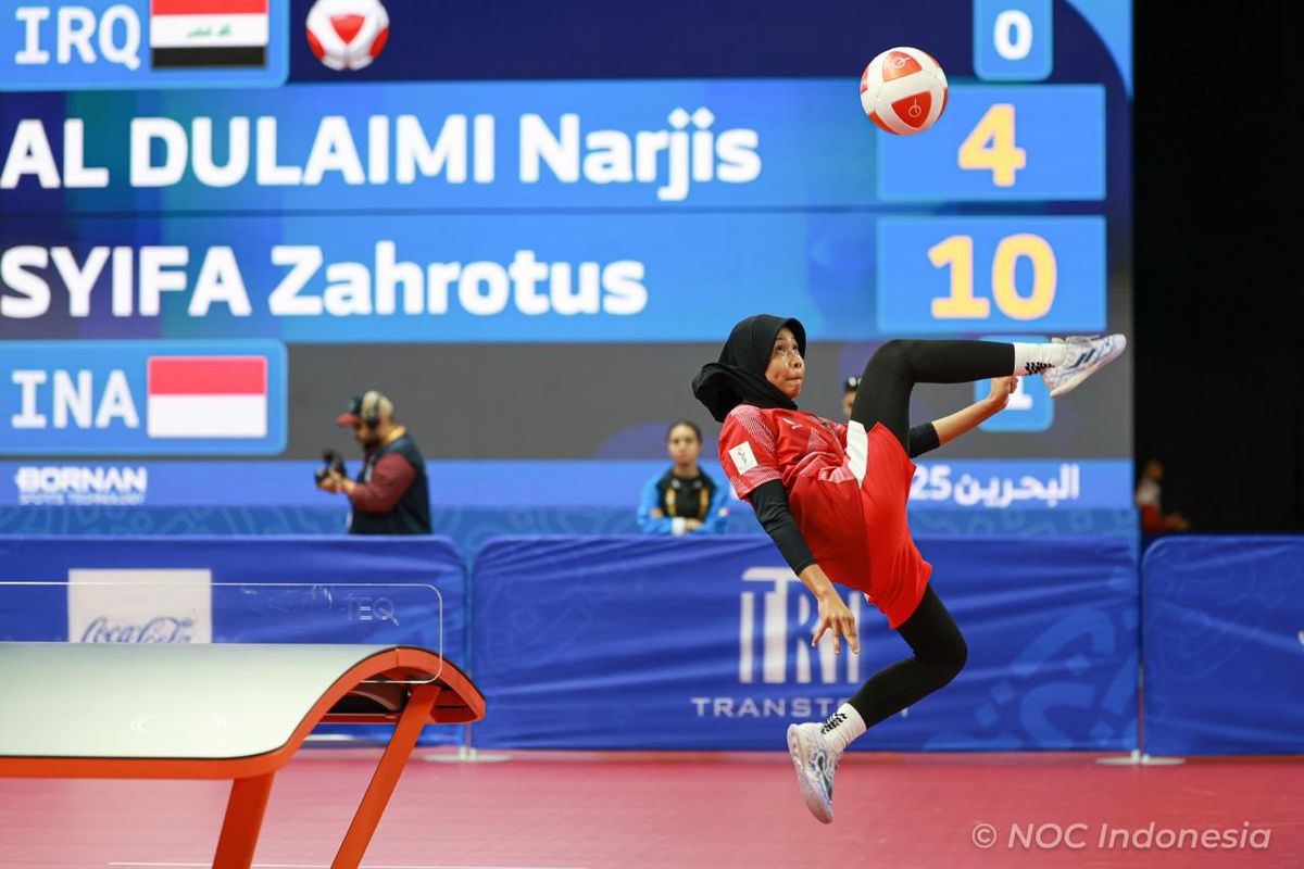 teqball, Asian Youth Games, Asian Youth Games 2025, Asian Youth Games 2025, Teqball Berikan Medali Perunggu untuk Indonesia