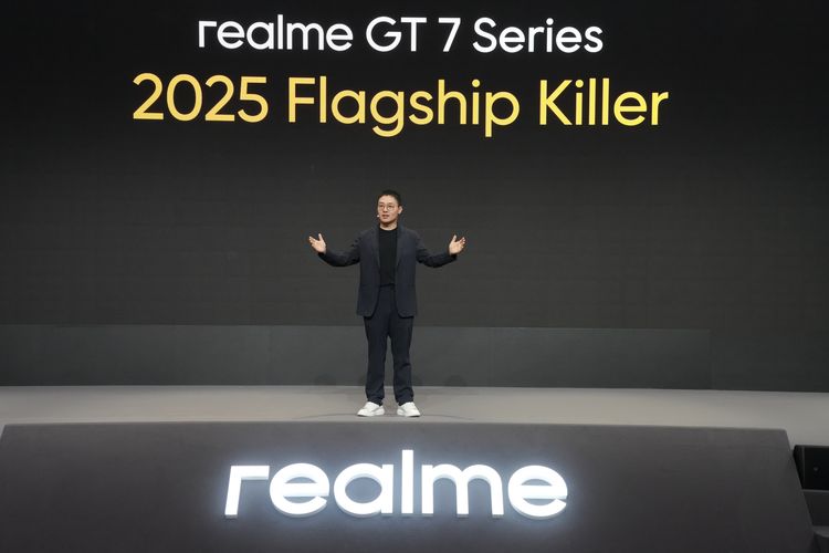 realme, realme GT 7 Series, smartphone flagship, realme gt7, realme gt 7 series, Flagship Killer 2025, realme GT 7 Series Diluncurkan secara Global di Paris