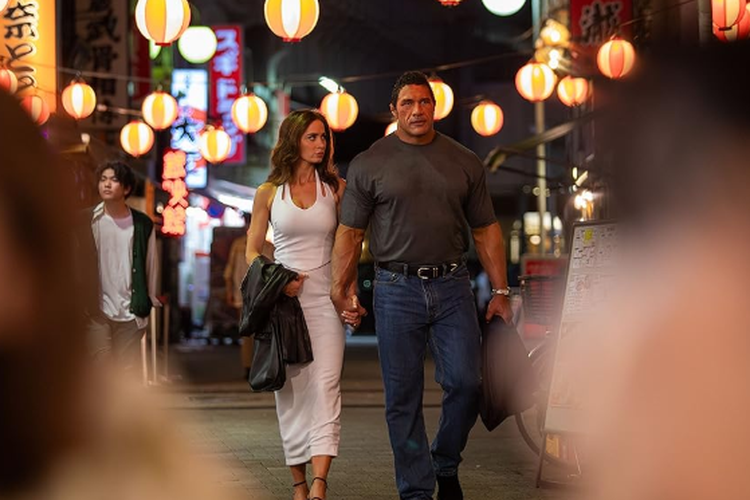 The Rock, Dwayne Johnson, smashing machine, transformasi dwayne johnson, Demi Peran, Dwayne 