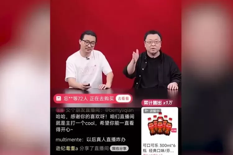kreator, Avatar AI, live shopping, China, Fenomena Baru di China, Live Shopping 24 Jam Nonstop tapi Kreatornya Bukan Manusia