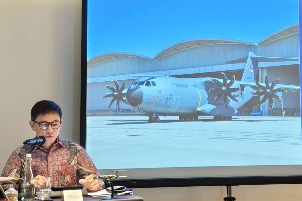 Airbus, pesawat, A400M, TNI AU, Pesawat, Pesawat A400M Pesanan Indonesia Tampil dengan Warna TNI AU, Pengiriman Dipercepat