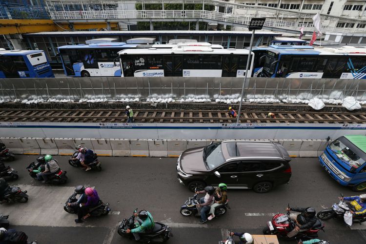 rekayasa lalu lintas, MRT Jakarta Fase 2A, Dishub DKI Jakarta, Rekayasa lalu lintas, Catat Rekayasa Lalu Lintas Selama Pembangunan MRT Jakarta Fase 2A