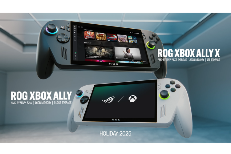konsol, handheld console, Asus, Xbox, ROG Xbox Ally X, Konsol, ROG Xbox Ally, Windows 11, xbox, Xbox Game Pass, konsol handheld, Microsoft Terjun ke Bisnis Konsol Genggam, Rilis Asus ROG Xbox Ally