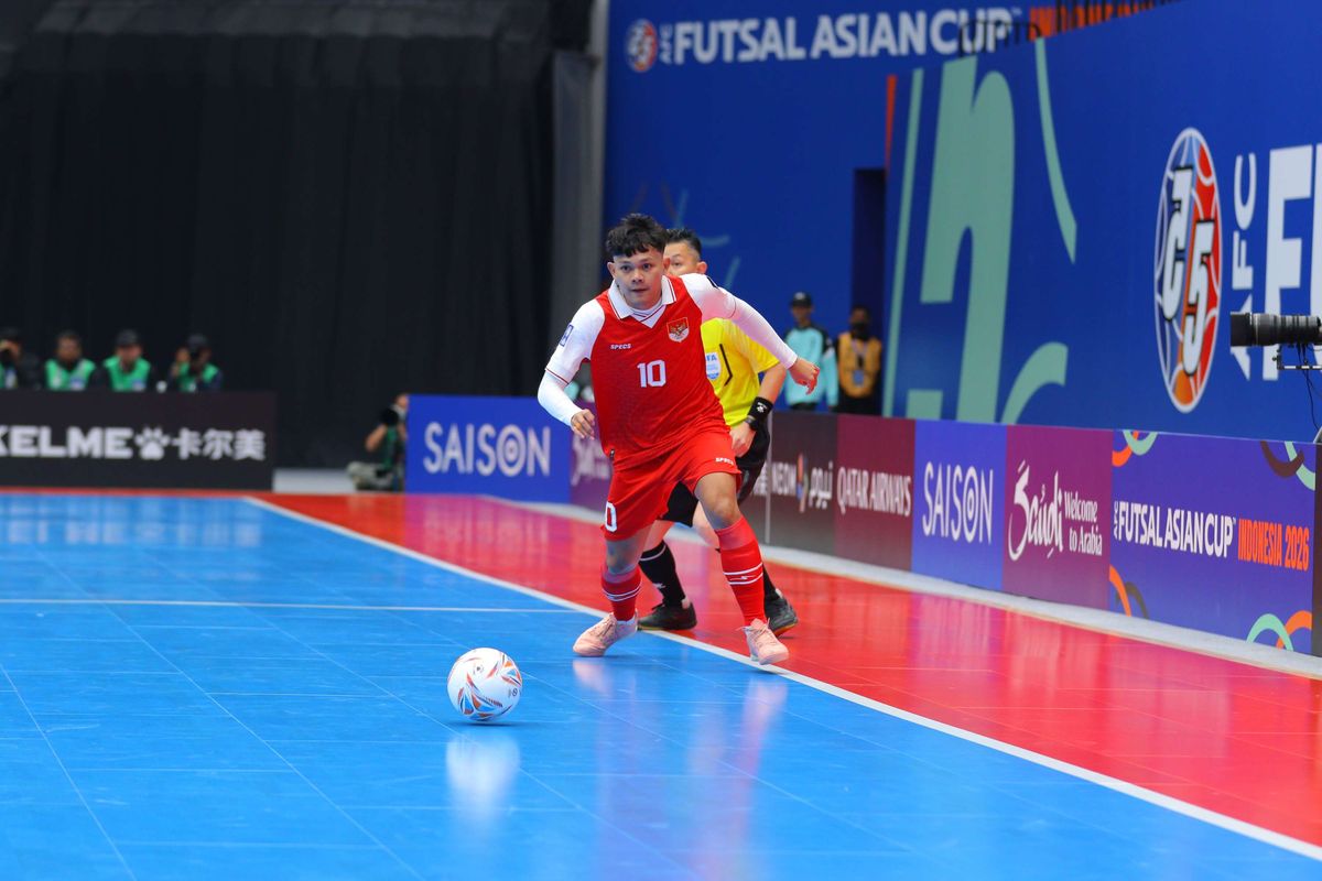 Timnas Futsal Indonesia, Hector Souto, Kirgizstan, Indonesia Arena GBK, Lawan Kirgistan di Piala Asia Futsal 2026, Souto Butuh Pemain ke-6