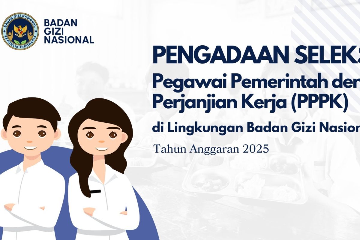 PPPK, PPPK BGN, gaji PPPK, gaji PPPK BGN, Badan Gizi Nasional, pppk bgn, gaji pppk bgn, Berapa Gaji PPPK BGN 2025 yang Seleksinya Dibuka? Ini Kisarannya