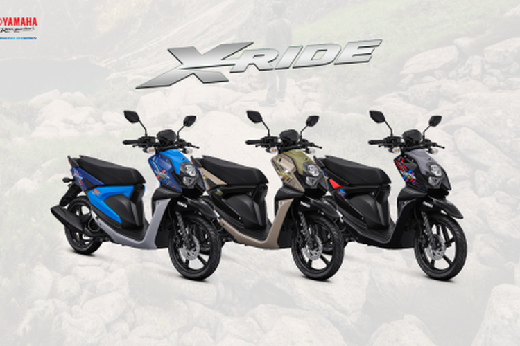 skutik petualang, X-Ride 125, Yamaha X-Ride, warna baru, skutik murah, Yamaha X-Ride 125 Dapat Warna Baru, Harga Rp 20 Jutaan