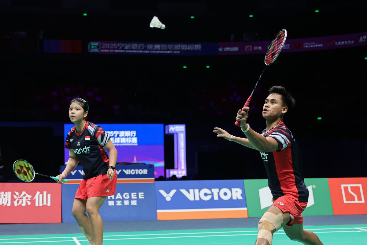 Kejuaraan Bulu Tangkis Asia 2025, BAC 2025, Badminton Asia Championship, Leo/Bagas, kejuaraan bulu tangkis asia 2025, bac 2025, jafar felisha, Hasil BAC 2025: Jafar/Felisha dan Leo/Bagas Kalah, Indonesia Tanpa Medali Emas