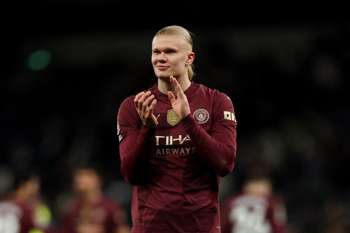 Cristiano Ronaldo, Manchester City, Lionel Messi, Liga Champions, Erling Haaland, Top Skor Liga Champions, Erling Haaland Masuk 10 Besar Top Skor Liga Champions, Berapa Selisih Gol dari Ronaldo dan Messi?
