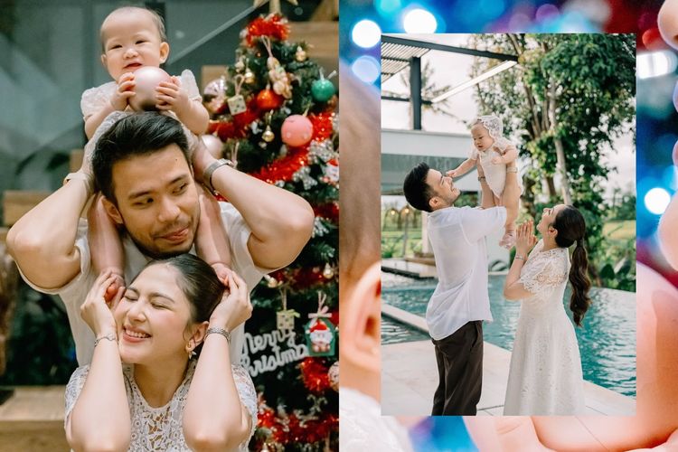Natal, Yakup Hasibuan, Otto Hasibuan, Jessica Mila Rayakan Natal 2025 dengan Pakaian Serba Merah