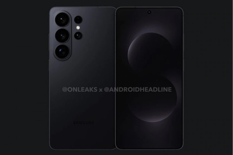 Samsung, bocoran desain, Samsung Galaxy S26 Ultra, render Samsung Galaxy S26 Ultra, Bocoran Wujud Ponsel Samsung Galaxy S26 Ultra, Datar dan Tipis