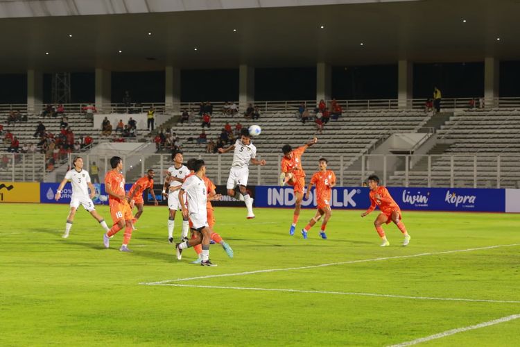 Indra Sjafri, Timnas U23 Indonesia, SEA Games 2025, Timnas U23 Indonesia vs India, Hasil Babak Pertama Timnas U23 Indonesia vs India 0-0, Buntu Depan Gawang