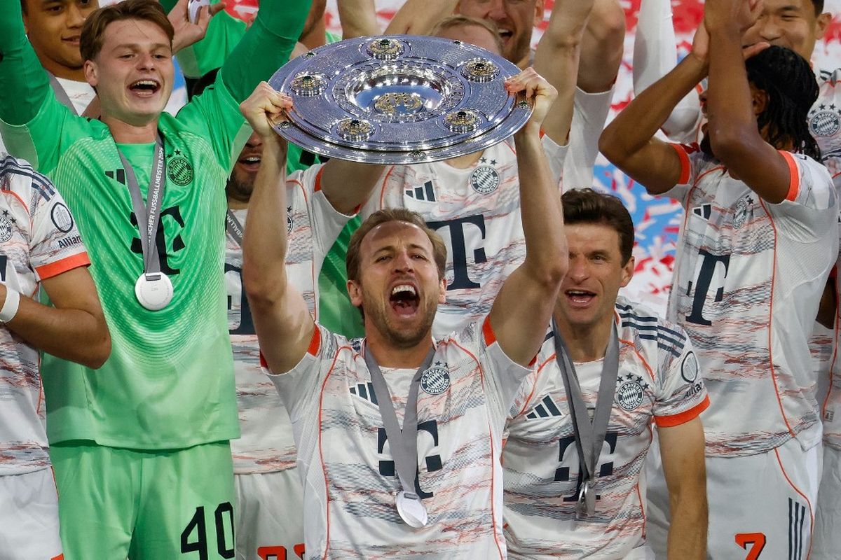 Bayern Muenchen, Bundesliga, Harry Kane, Liga Jerman, Harry Kane Top Skor Bundesliga, Bayern Akhiri Musim dengan Pesta Gol