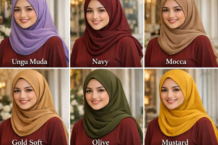 20 Warna Jilbab yang Cocok untuk Baju Burgundy, Tampil Elegan dan Stylish, Kenapa Burgundy Cocok Dipadukan dengan Banyak Warna?, 20 Warna Jilbab yang Cocok untuk Baju Burgundy, Tips Memilih Warna Jilbab untuk Baju Burgundy Sesuai Acara, Warna Jilbab yang Sebaiknya Dihindari dengan Burgundy