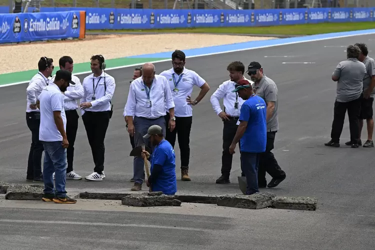 MotoGP, MotoGP Brasil, Sirkuit MotoGP Brasil Kembali Bermasalah, Aspal Retak Lagi