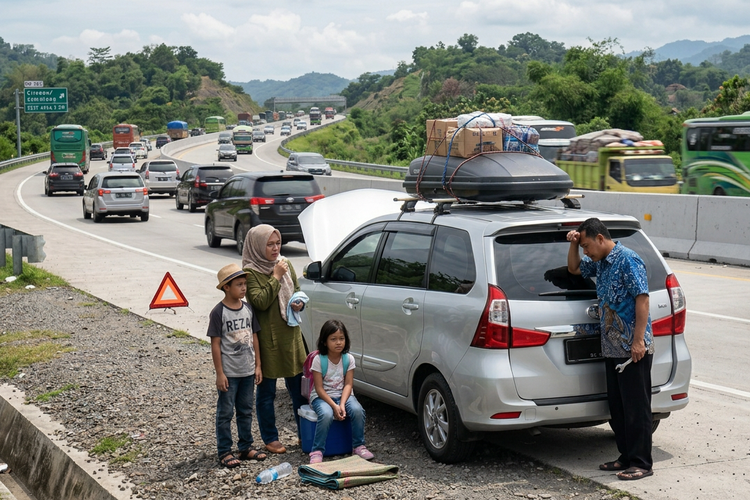 mudik, mobil, Mudik Saat Musim Hujan: Pengemudi Mobil Mesti Lebih Waspada