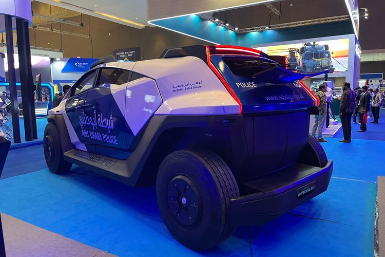 Indo Defence 2025, Magnum MK1, Kepolisian Abu Dhabi, Kendaraan patroli canggih, Magnum MK1: Mobil Konsep Canggih Kepolisian Abu Dhabi