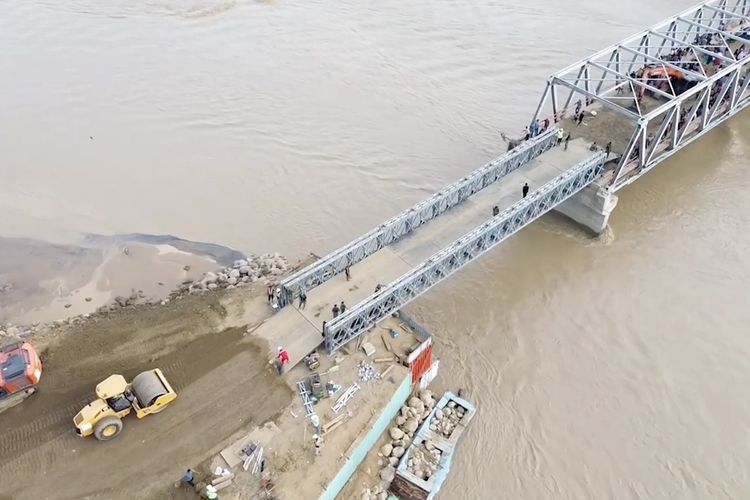 jembatan, jembatan bailey, Mengenal Jembatan Bailey, Jenis Jembatan yang Dibangun di Sumatera Pascabencana