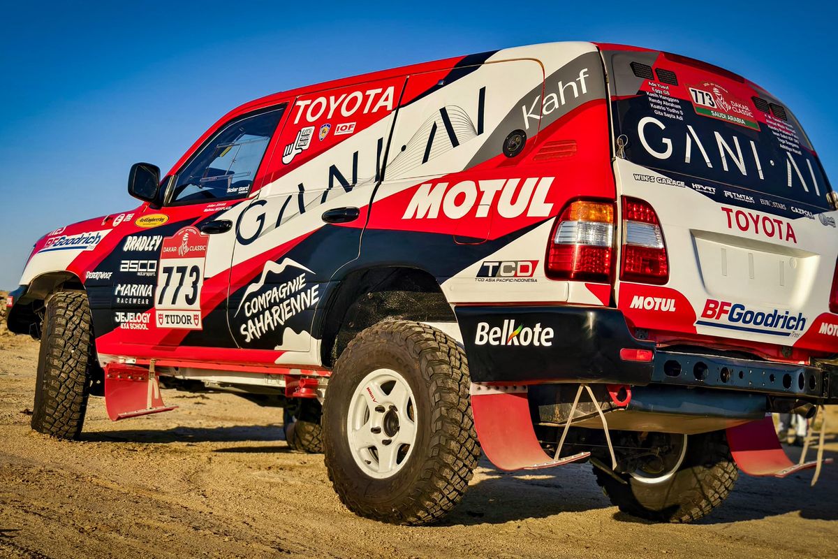 Rally Dakar, Julian Johan, balap reli, Balap Rally Dakar, Kaki-kaki Mobil Jadi Bagian Paling Krusial
