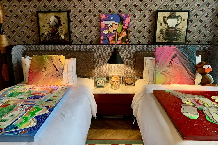Room Art Fair 2026, 25hours Hotel Jakarta, pameran seni, 25hours Hotel Jakarta The Oddbird, galeri seni, Saat Kamar Hotel Bintang 5 Disulap Jadi Pameran Seni di Jakarta..