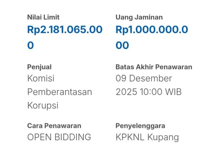 Setya Novanto, rumah setya novanto dilelang, kpk lelang rumah setya novanto, rumah setya novanto, Penampakan Rumah Setya Novanto di NTT yang Dilelang KPK dengan Limit Rp 2,18 Miliar, Rumah Dua Lantai Tanpa Cat dan Tanpa Pagar, Limit Lelang Rp 2,18 Miliar, Uang Jaminan Rp 1 Miliar, KPK Siapkan Skema Cicilan untuk Lelang 2026, Sejarah Kasus dan Status Hukum Setya Novanto
