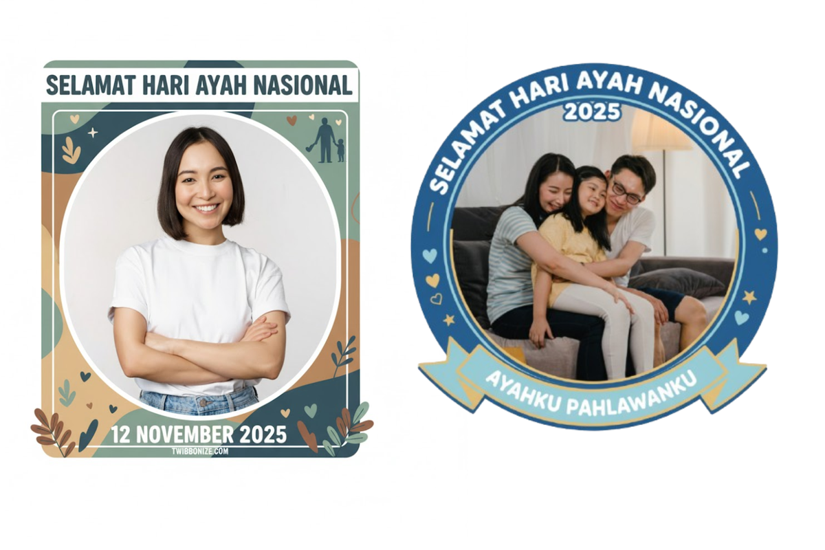 Hari Ayah Nasional, Twibbon, canva, twibbonize, Hari Ayah 12 November, Twibbonize, Canva, twibbon hari ayah 2025, link download twibbon hari ayah nasional, 30 Link Download Twibbon Hari Ayah Nasional 2025 buat Media Sosial