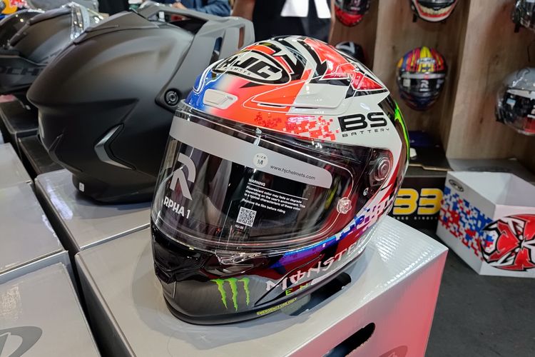 MotoGP, pebalap MotoGP, IMHAX 2025, Helm MotoGP, pebalap motogp, Helm Pebalap MotoGP di IMHAX 2025, mulai Rp 7 Jutaan
