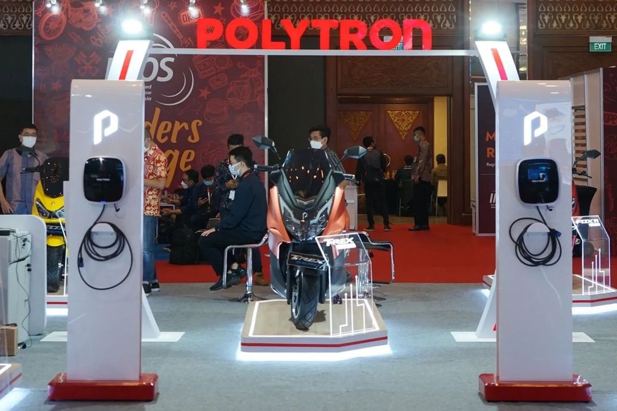 motor listrik, Aismoli, penjualan motor listrik, Polytron Klaim Kuasai 60 Persen Pangsa Pasar Motor Listrik di 2025