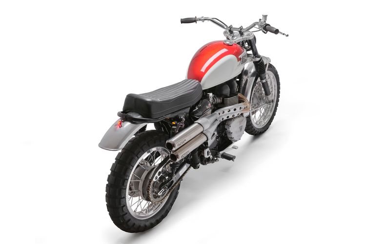 Modifikasi motor, gaya vintage, frontwheel motors, Triumph Scrambler, Triumph Scrambler: Sentuhan Modifikasi Minimalis yang Memikat