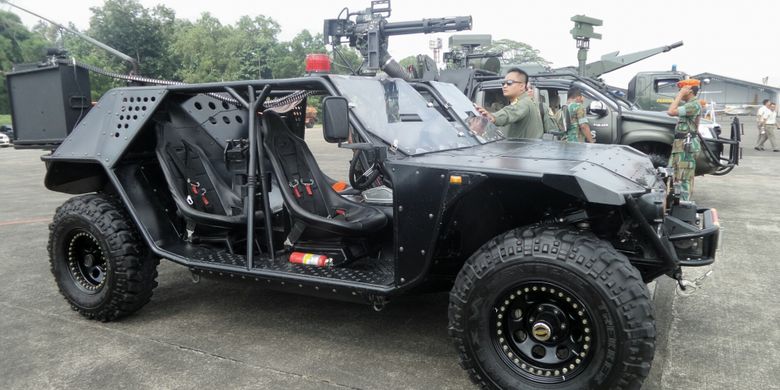 TNI AU, kendaraan taktis, rantis, P6 ATAV, Rantis, Kendaraan taktis, P6 ATAV, Rantis Gagah Produksi Pindad