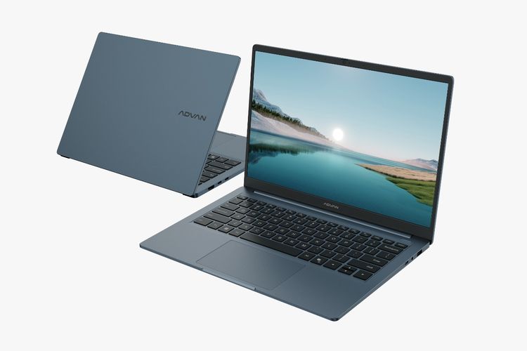 laptop tipis, Advan, Advan Workplus Air, Laptop Ringan Advan Workplus Air Rilis di Indonesia dengan AMD Ryzen 5