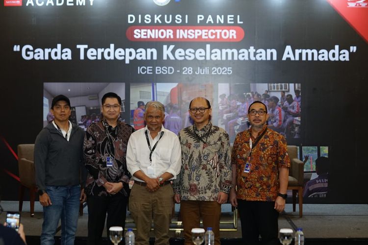 Hino, truk, tangki, GIIAS 2025, hino, Cara Hino Jaga Standar Keamanan Truk BBM Pertamina