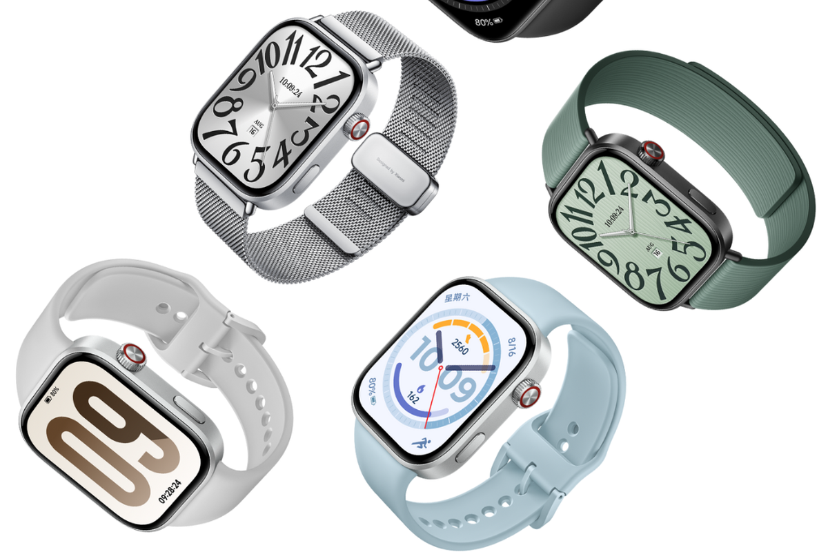 Xiaomi, smartwatch, Redmi Watch 6, Spesifikasi Redmi Watch 6, Harga Redmi Watch 6, Redmi Watch 6 Meluncur dengan Tombol ala Apple dan HyperOS 3
