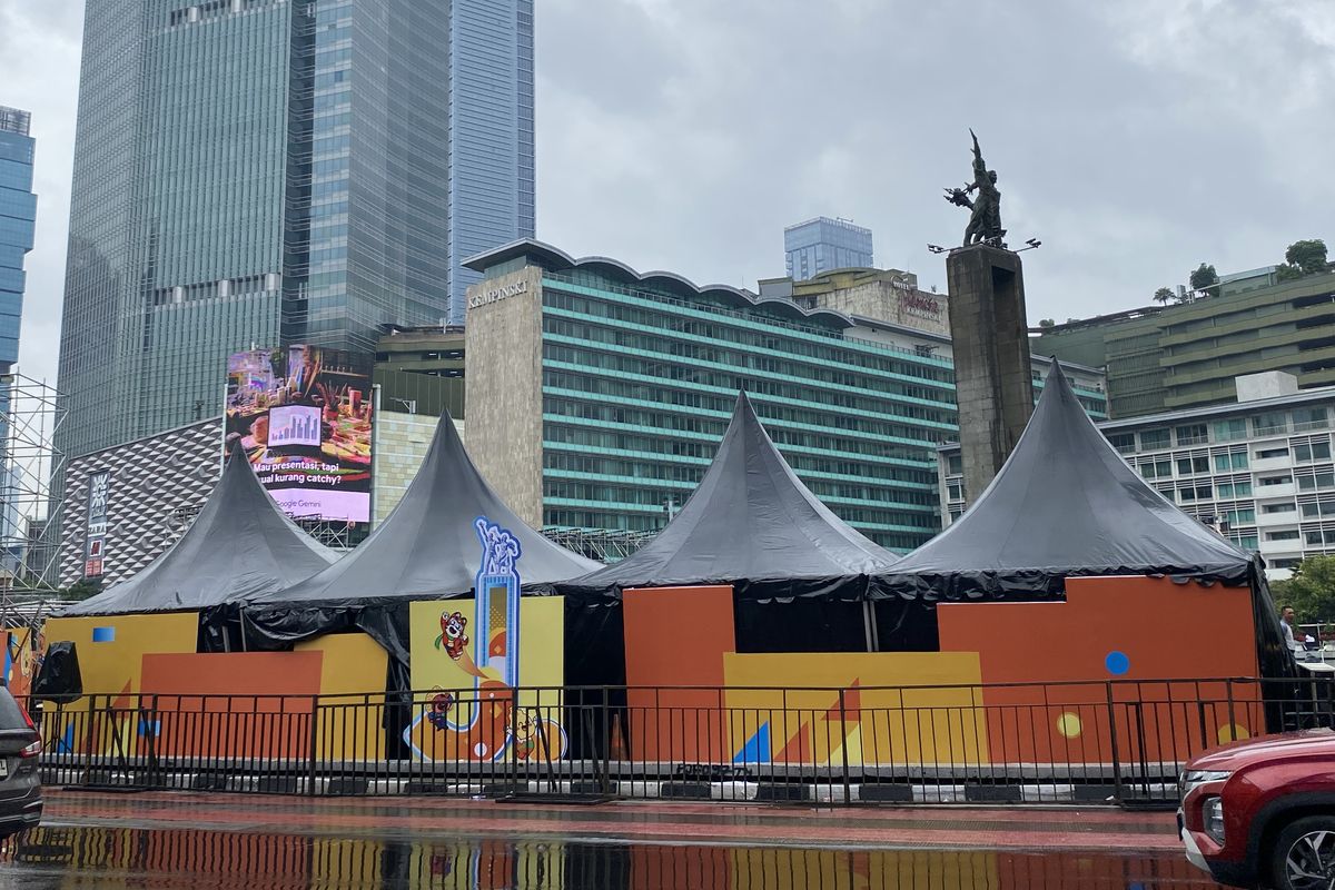 malam Tahun Baru, malam tahun baru di Jakarta, Tidak Ada Parkir di Bundaran HI Saat Malam Tahun Baru, Naiklah Transportasi Umum