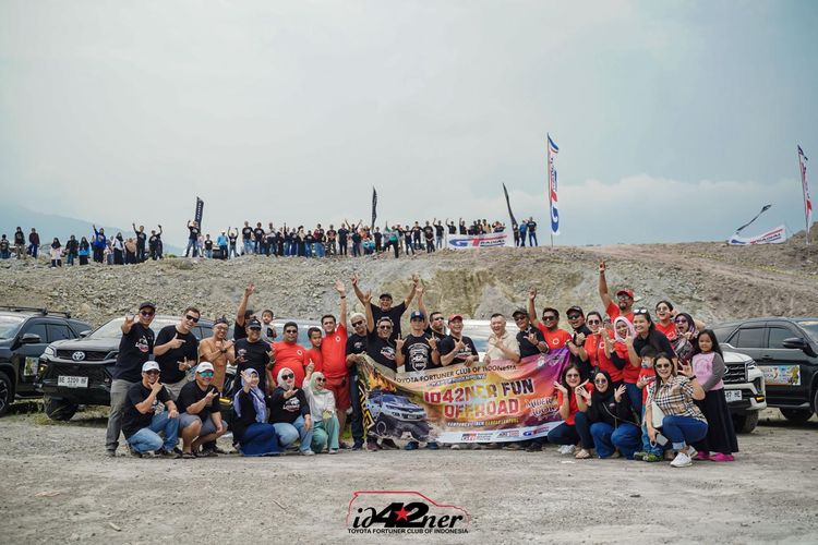 Toyota fortuner, Gazoo Racing, Komunitas Fortuner Lampung, Komunitas Fortuner Kembali Gelar Fun Offroad di Lampung