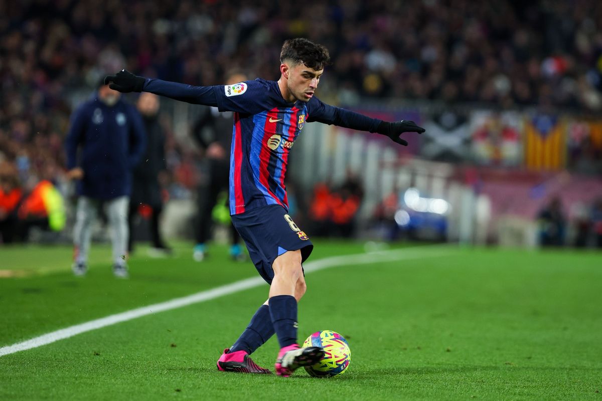 Pedri, Liga Champions, Atletico Madrid, Barcelona, Hansi Flick, Kondisi Pedri Bikin Rumit Misi Bangkit Barcelona di Liga Champions