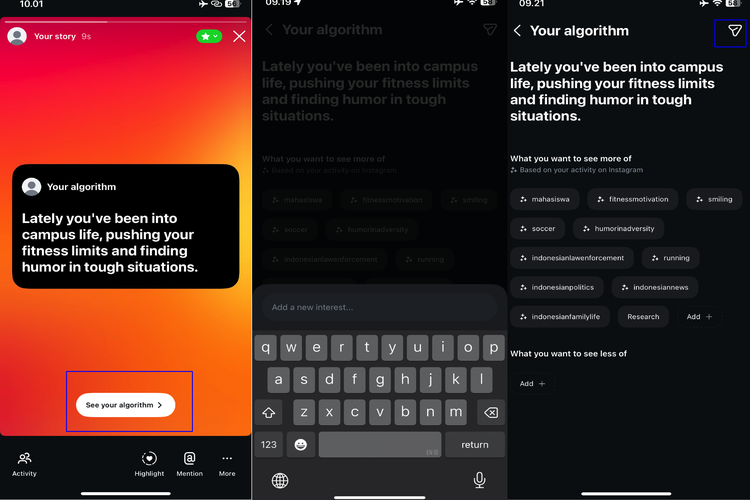 Instagram, tren, Cara Buat Tren “Your Algorithm” di Instagram Stories