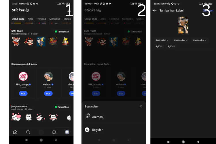 WhatsApp, stiker WA, Sticker.ly, Stiker WA, whatsapp, sticker.ly, cara buat stiker WA bergerak, Cara Bikin Stiker WA Bergerak Sendiri, Gampang dan Gratis