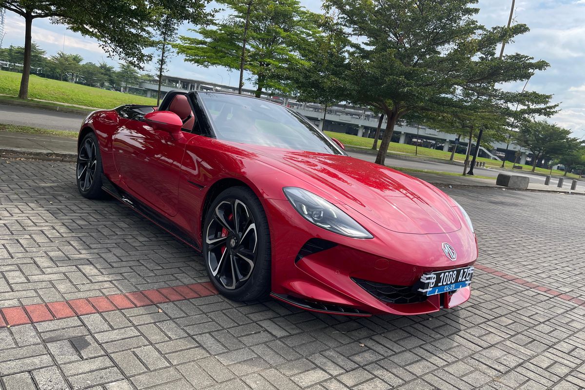 MG Cyberster, mobil listrik, roadster, fitur, Fitur, mobil baru, roadster listrik, Beragam Fitur Canggih MG Cyberster, dari Pintu Otomatis Sampai ADAS