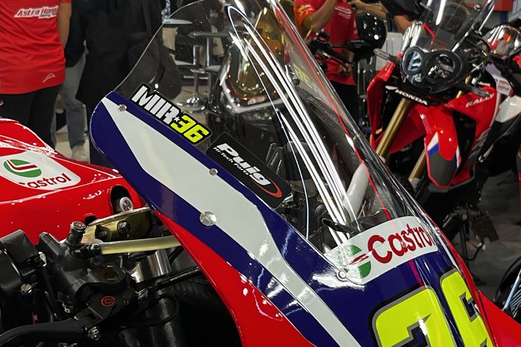 Honda, One Heart, FIFAstra, MotoGP, Joan Mir, Lihat Motor Balap Joan Mir di IIMS 2026, Logo One Heart Pindah