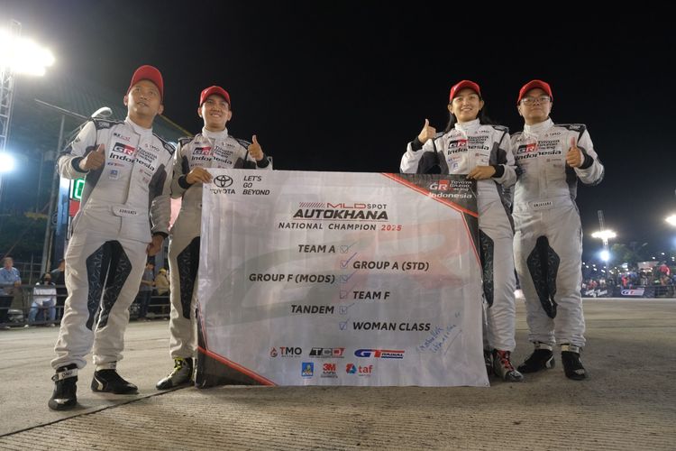 Toyota Gazoo Racing Indonesia, Kejurnas Slalom 2025, Juara Kejurnas Slalom 2025, Toyota Gazoo Racing Indonesia Raih Gelar Juara di Kejurnas Slalom 2025