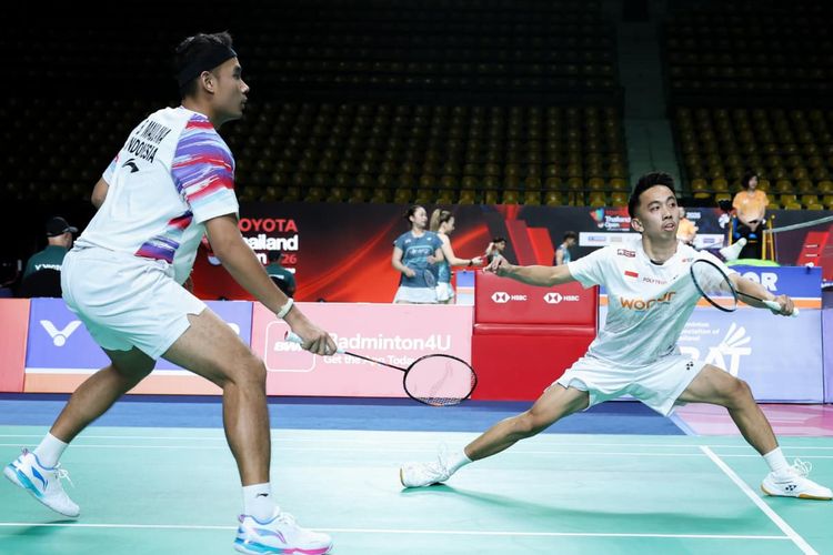 bulu tangkis, Thailand Open, India, Bagas Maulana, Hasil Thailand Open 2026, Debut Putra/Bagas Sulitkan Ganda Top India